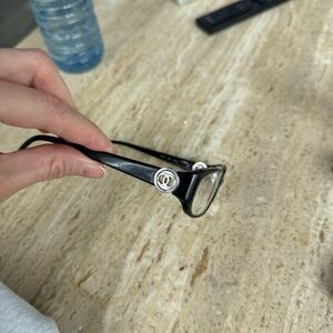 CHANEL Black Designer Glasses